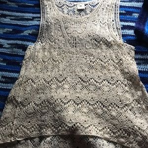 Crocheted vest Size 14W